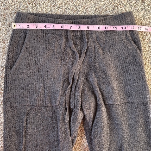 Barefoot Dreams CozyChic Lite Seamed Track Pant Charcoal Size XS - Picture 5 of 8